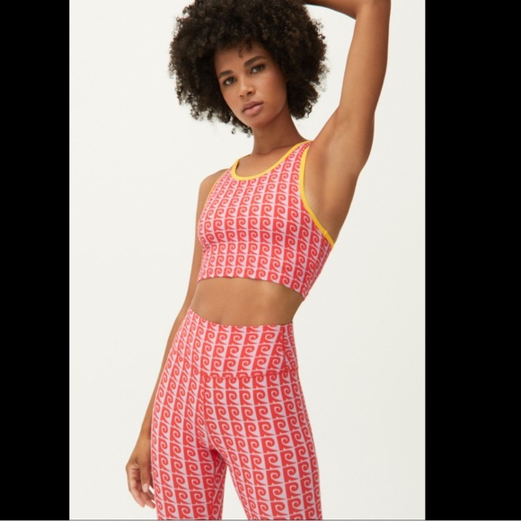 RHODE Cherry Monogram Mia Sport Bra NWOT - Picture 7 of 9